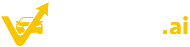 VinReach.ai logo: a yellow check mark rising into an arrow over a car silhouette, next to the VinReach wordmark